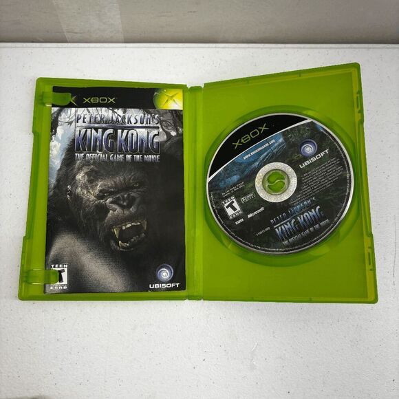Refinished Peter Jackson's King Kong Xbox + Movie Ticket Complete - Excellen.. - Picture 4 of 8